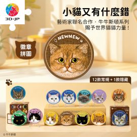 BD1166 牛牛斯頓 - 小貓又有什麼錯系列 (整盒共12個)