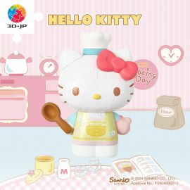 F1036 Hello Kitty 立體造型拼圖系列 - 烘焙日